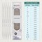 KnitPro Stelo Double Pointed Knitting Needles 6" (15cm) Set of 5 Size 0 - 11